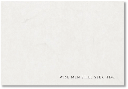Wise Men Still Seek Him - Print