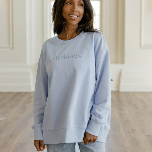 All Things Through Christ Sweatshirt