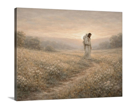 Along the Narrow Path - Horizontal Canvas