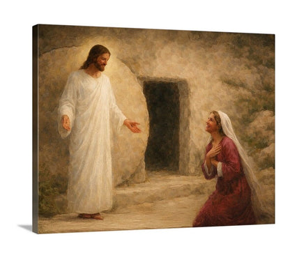 At The Tomb - Canvas