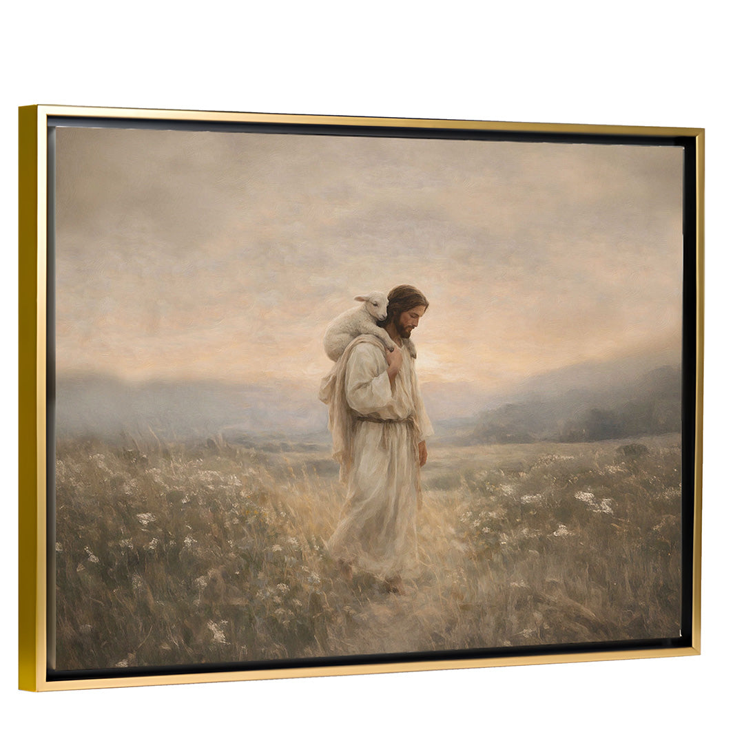 Carried Home - Gold Framed Canvas