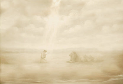 Daniel and the Lions Den Horizontal