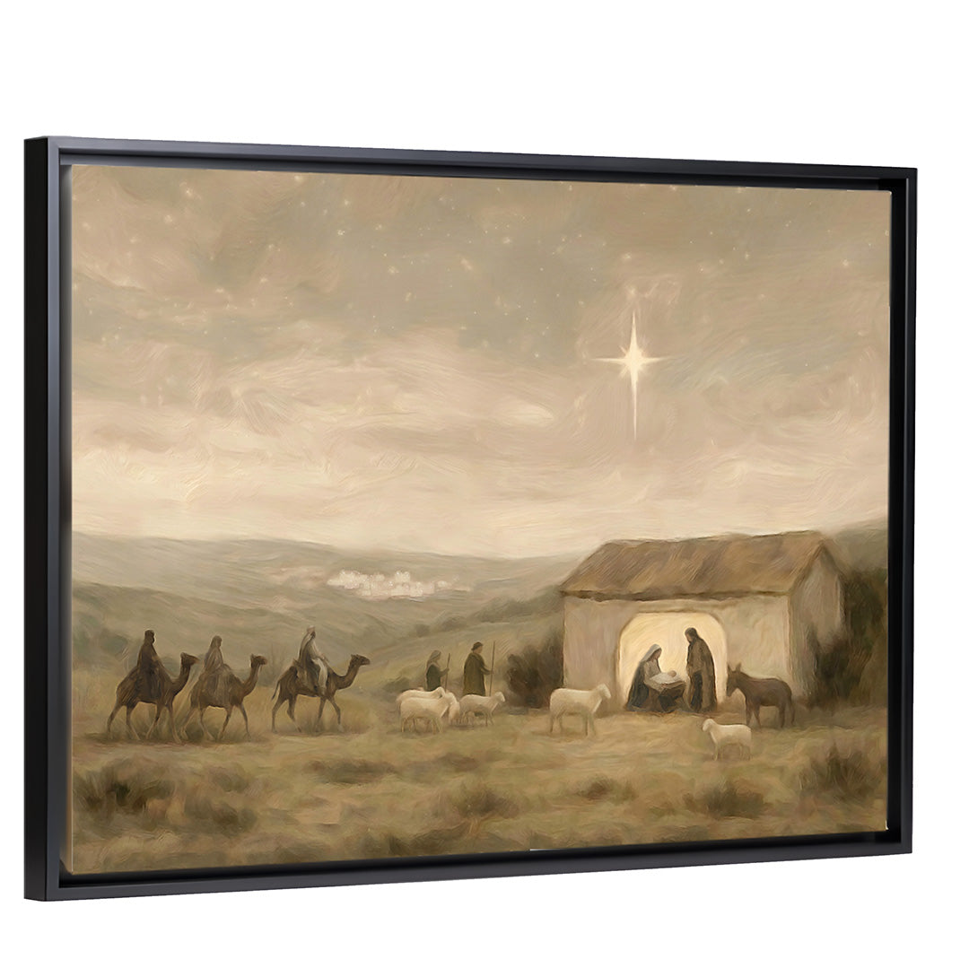 For Unto Us A Child Is Born - Canvas