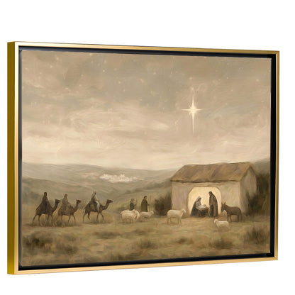 For Unto Us A Child Is Born - Canvas