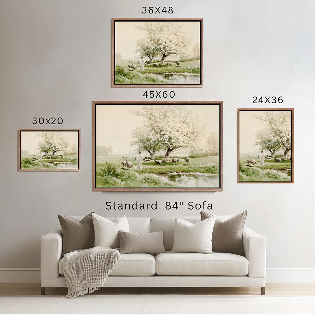 Gentle Shepherd - Canvas