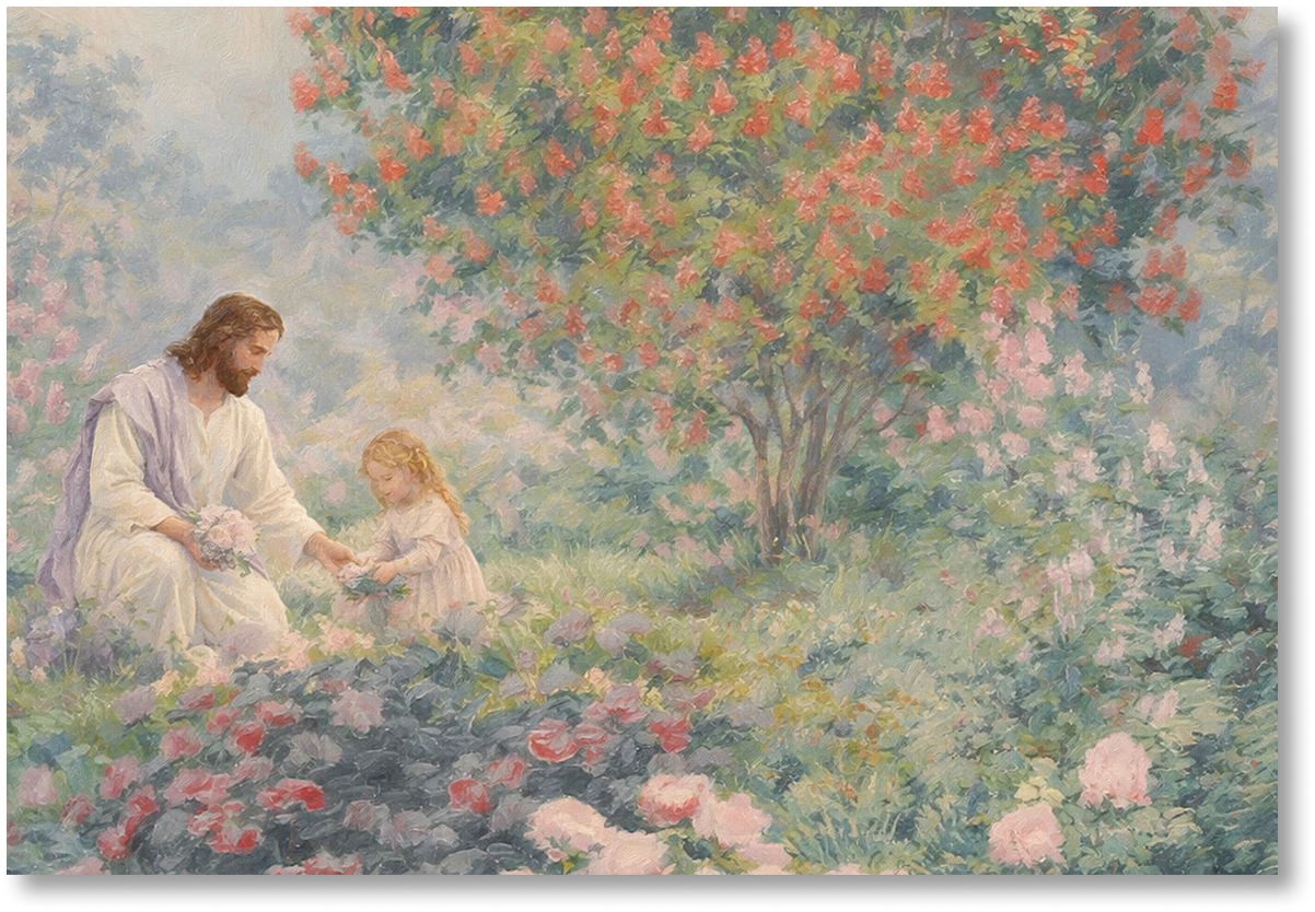 Glimpse Of Heaven - Horizontal Print