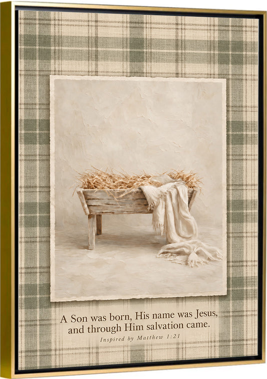 His Name Was Jesus - Canvas