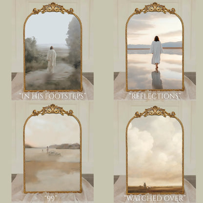 Large Vintage Gold Frame - 20x27