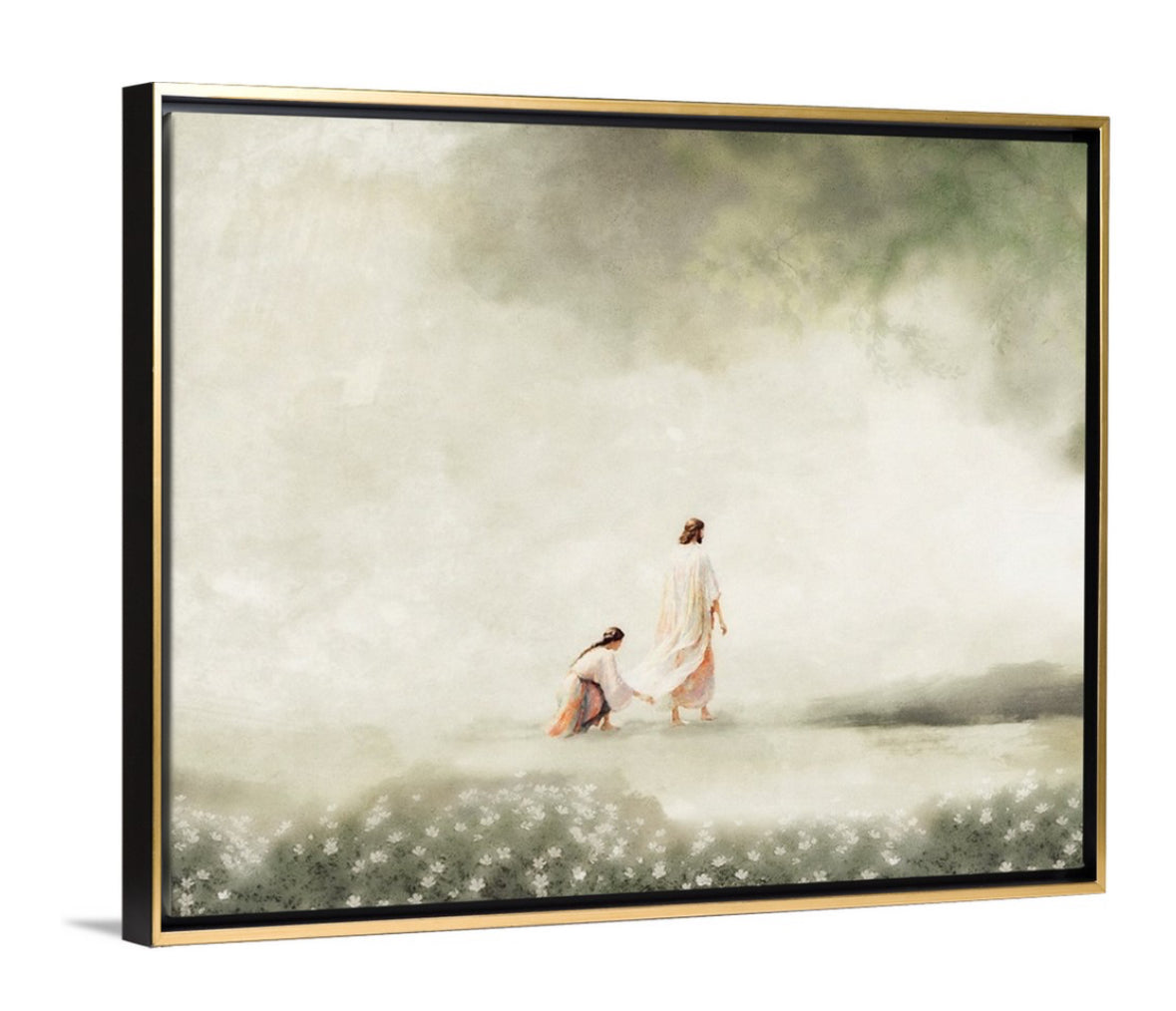 Woman With The Issue Of Blood - Canvas