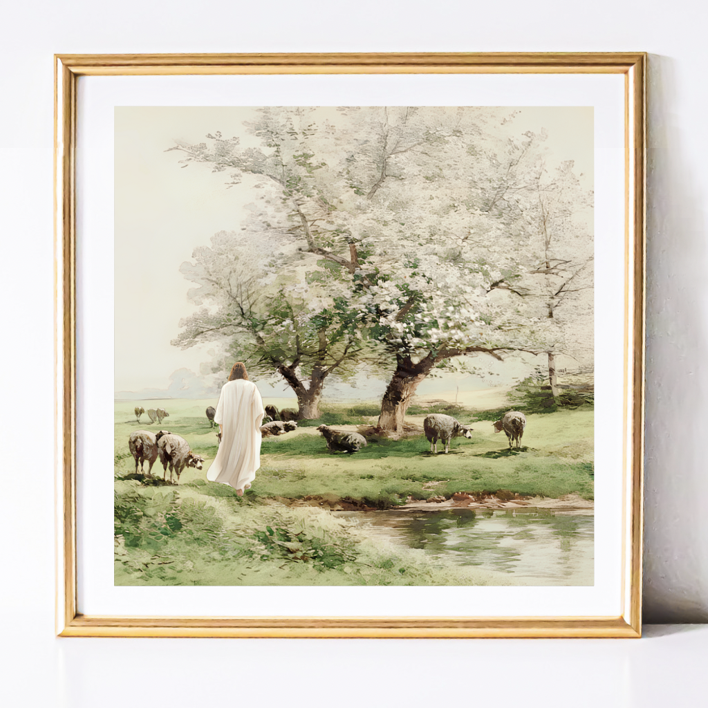 Gentle Shepherd - Print