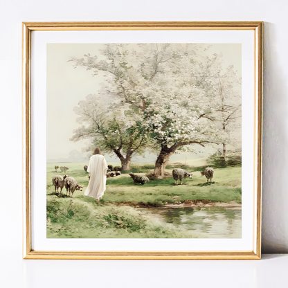 Gentle Shepherd - Print