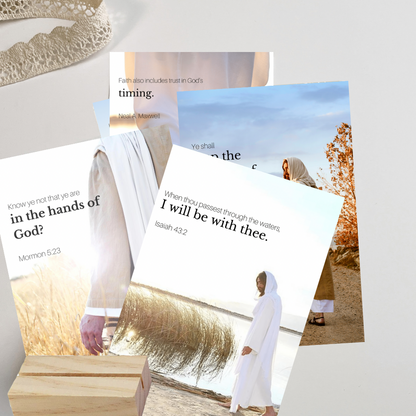 Remember Card Set & Wood Block
