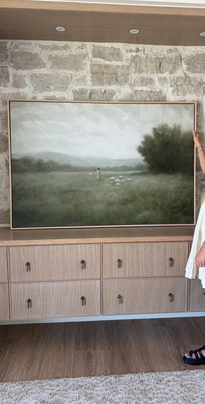 Jesus Leaves the 99 - Canvas
