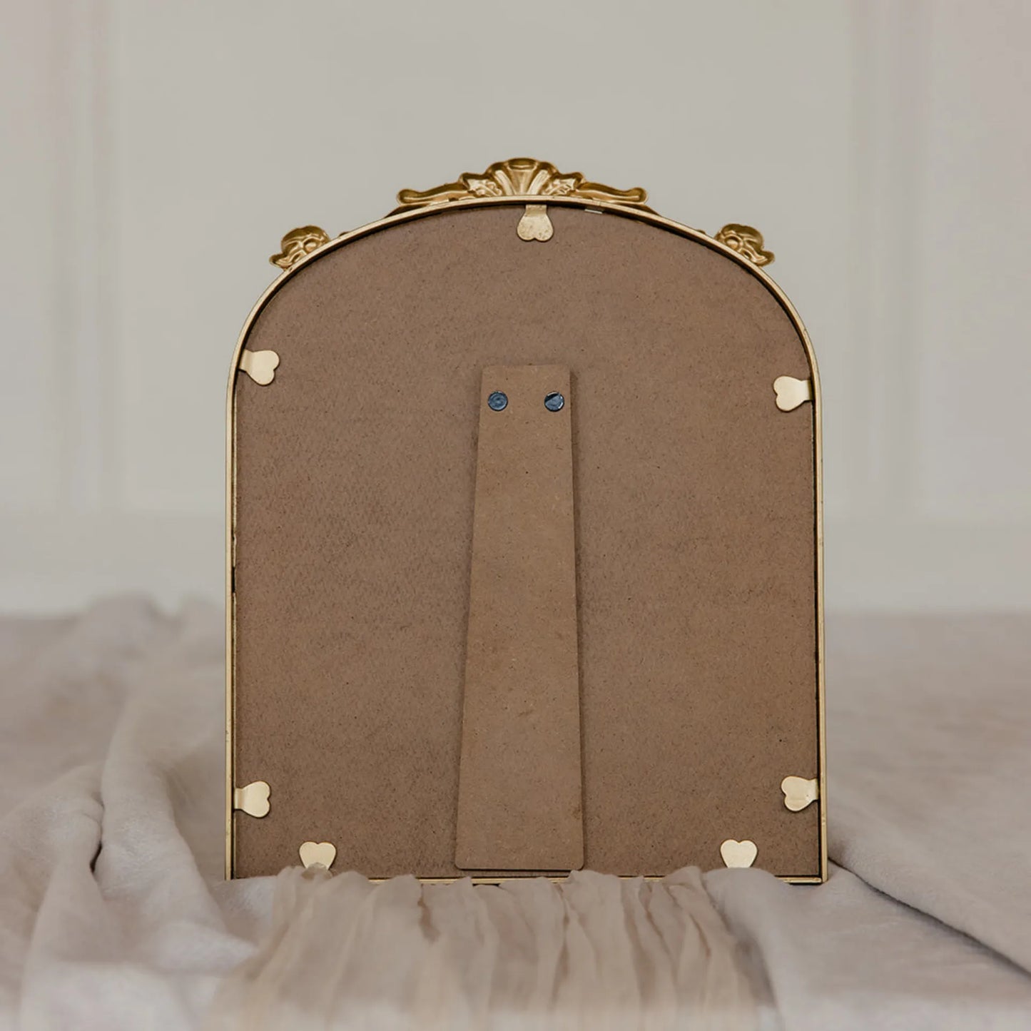 Medium Vintage Floral Gold Frame -  9.5x11