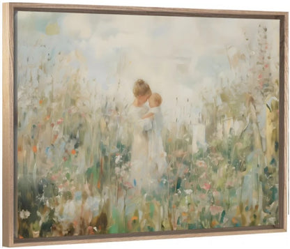 Mommy and Me, Dirty Blonde Hair - Canvas