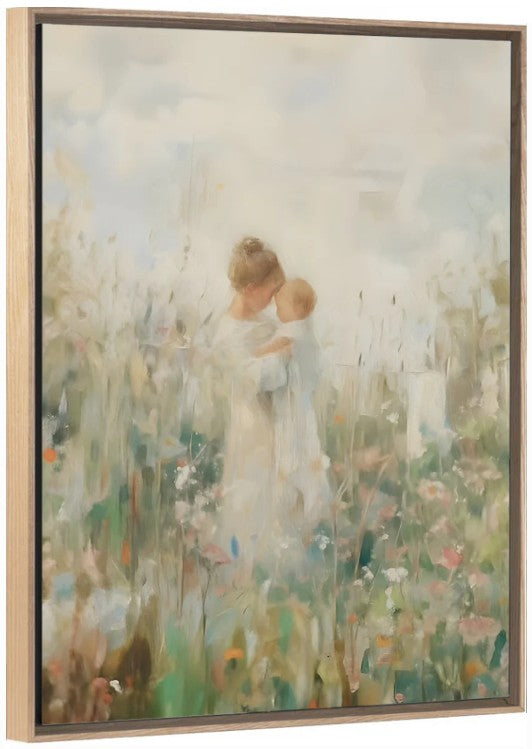 Mommy and Me, Dirty Blonde Hair - Canvas
