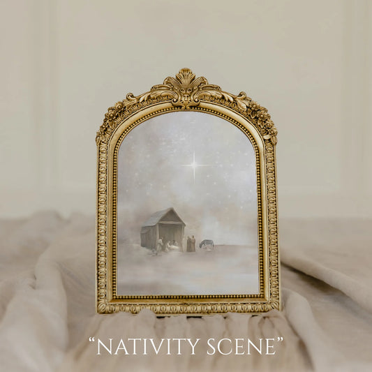 Ornate Vintage Gold Frame - 6x7.5