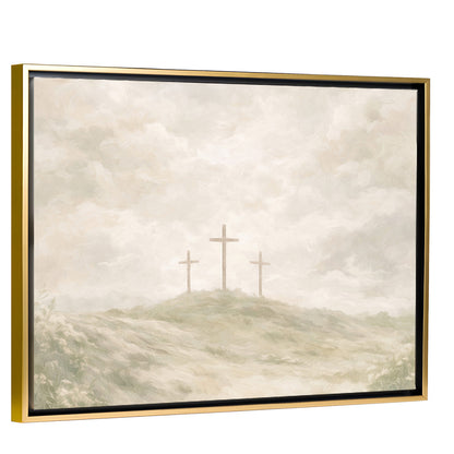Redeemed - Gold Framed Horizontal Canvas