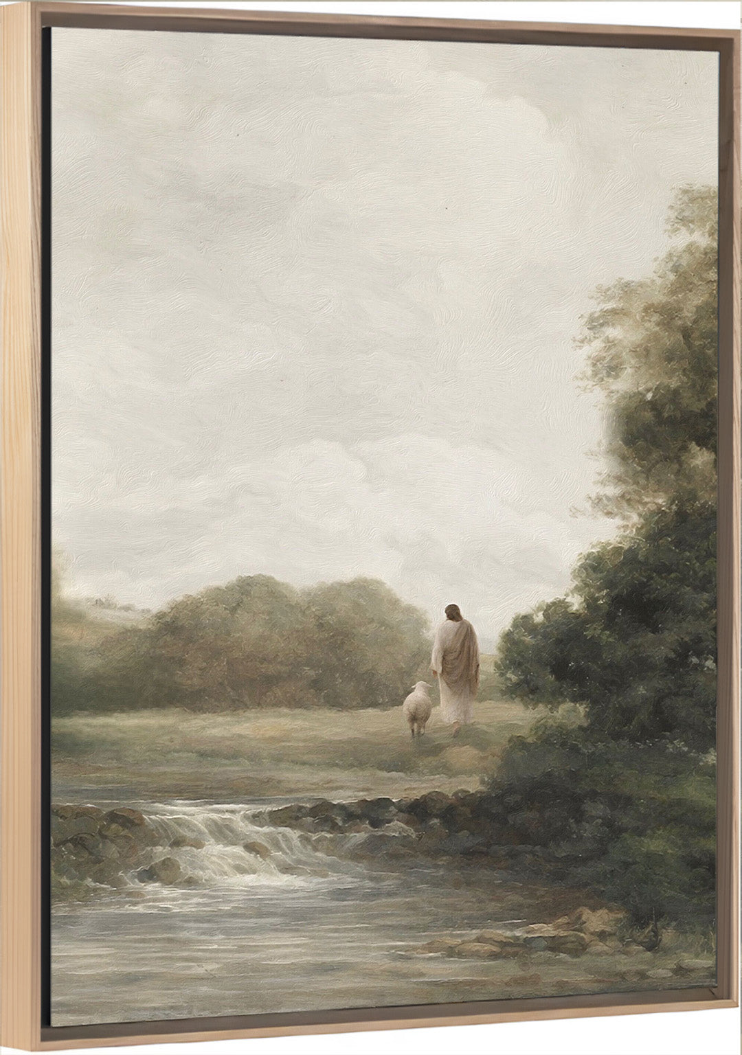 Reflected Grace - Framed Canvas