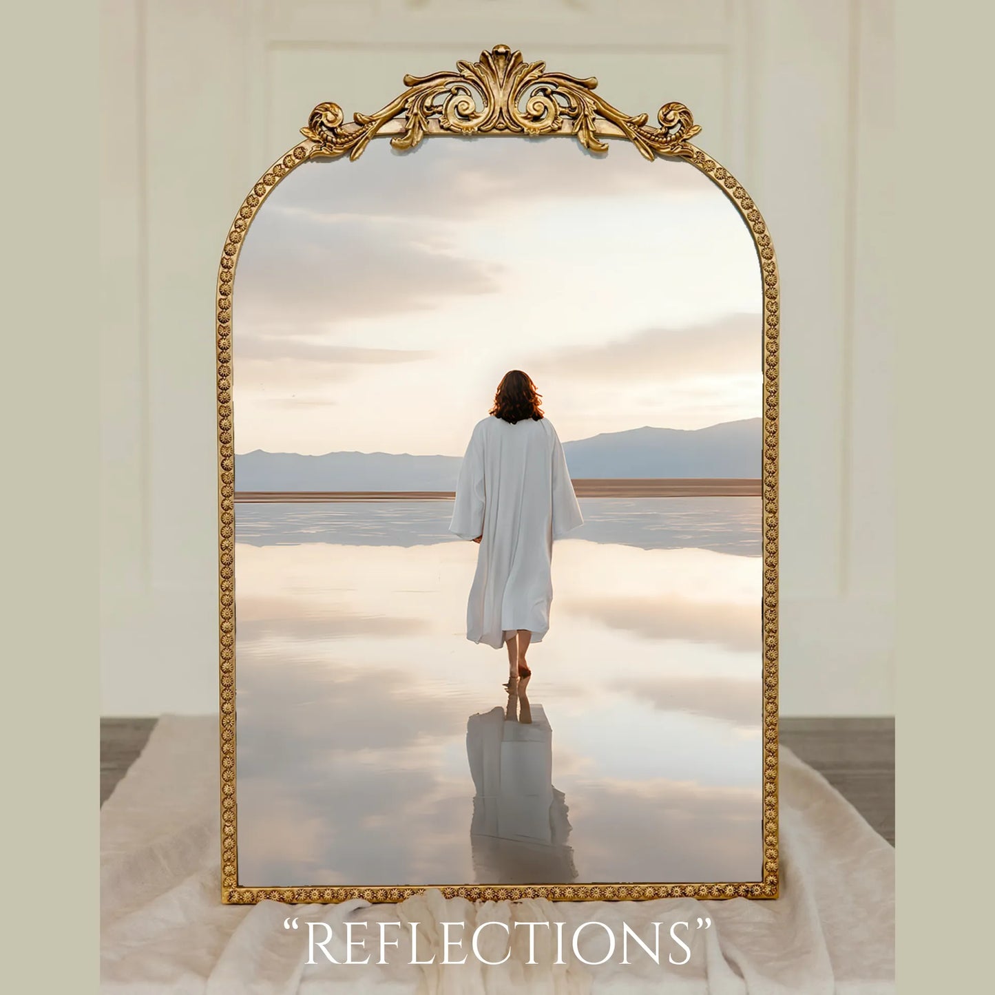 Large Vintage Gold Frame - 20x27