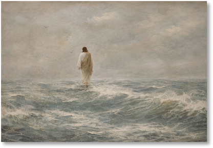 Safe with Him - Horizontal Print