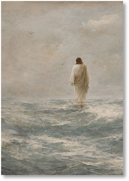 Safe with Him - Vertical Print