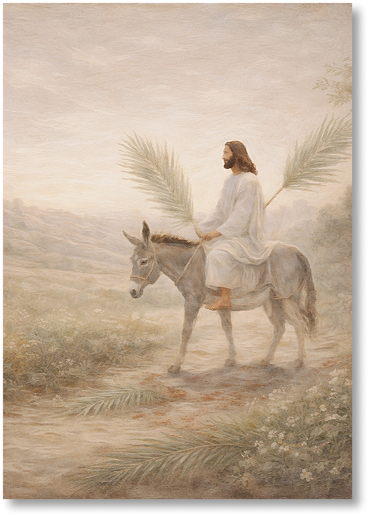 The Humble King - Vertical Print