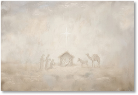 The Savior Was Born - Print