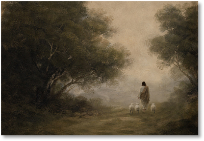 Through the Valley - Horizontal Print