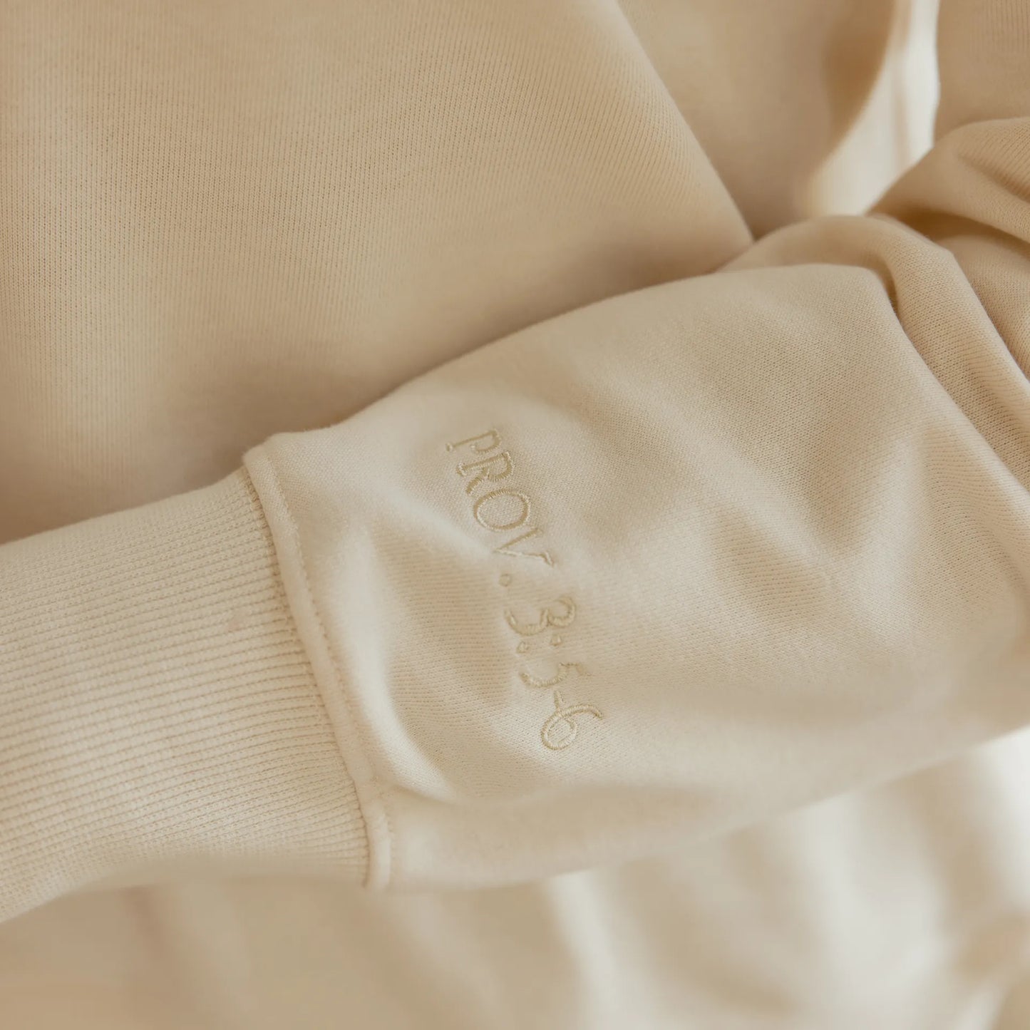 "Trust" Oversized Crew-Neck Sweatshirt