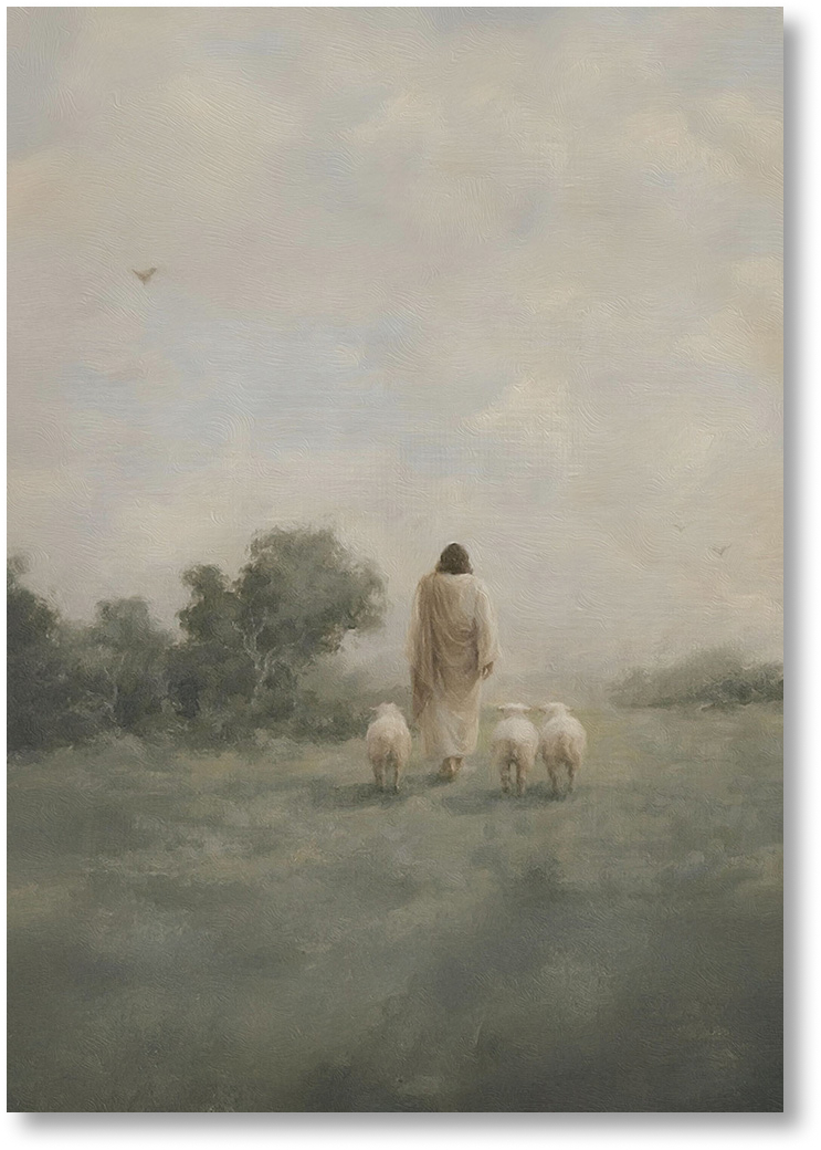 Under His Watch - Vertical Print