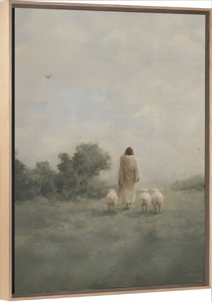 Under His Watch - Framed Canvas