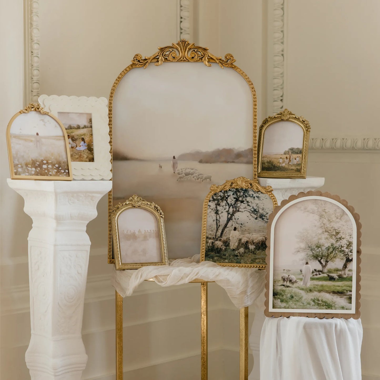 Large Vintage Gold Frame - 20x27