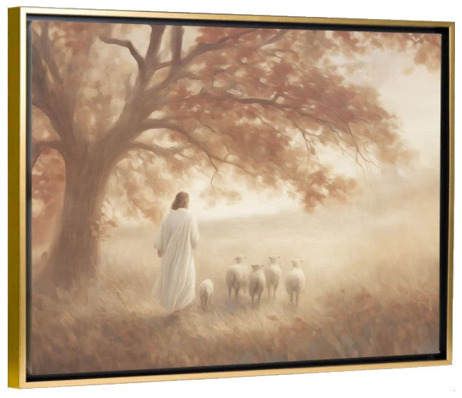He Knows His Sheep - Canvas