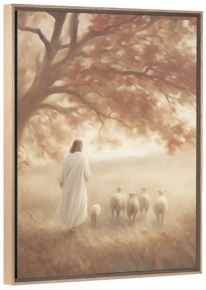 He Knows His Sheep - Canvas