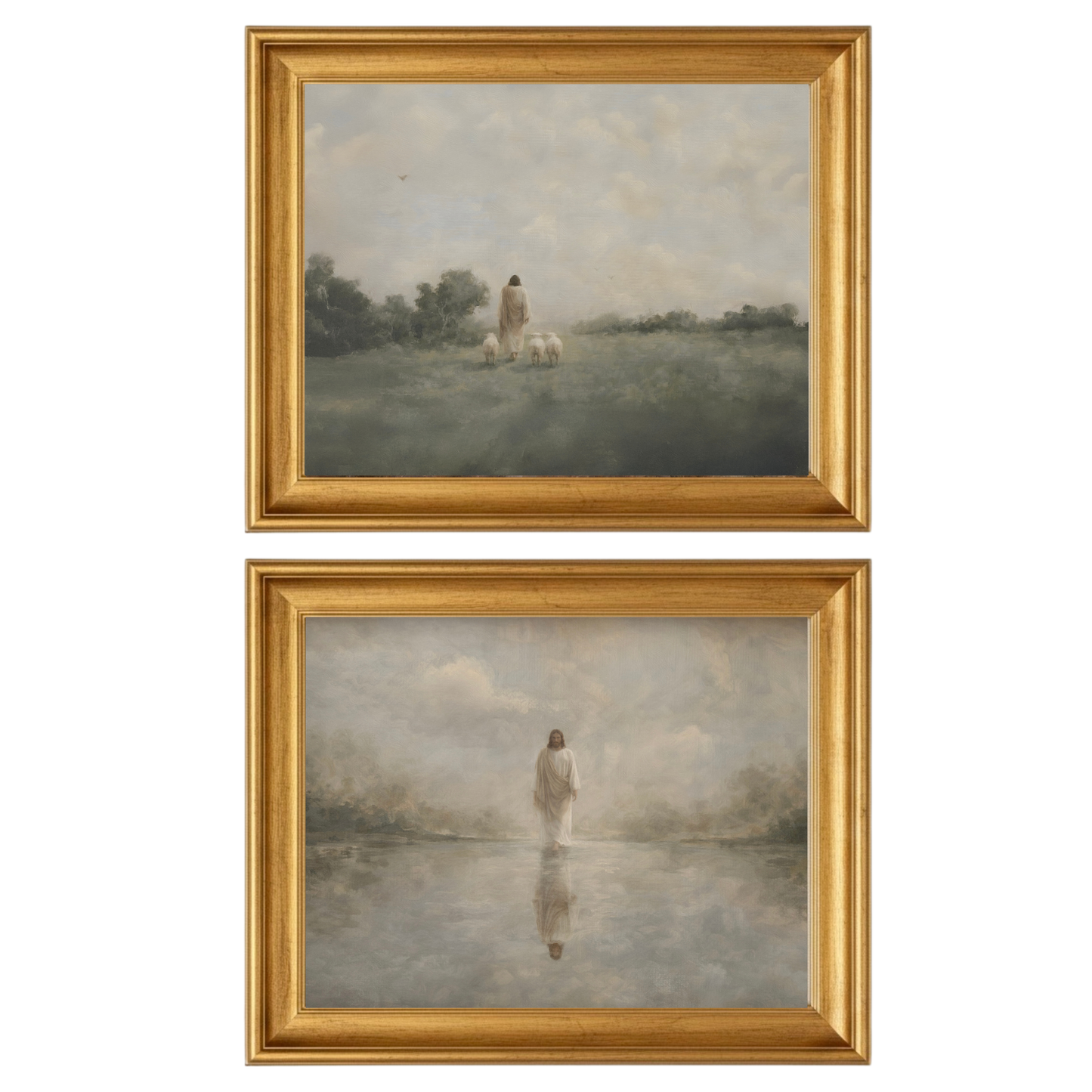 Set of 2 Framed Prints | Under His Watch & Reflected Glory