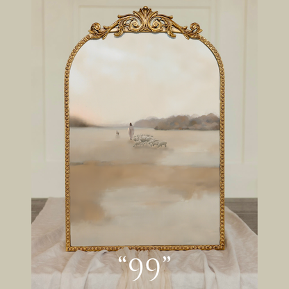 Large Vintage Gold Frame - 20x27