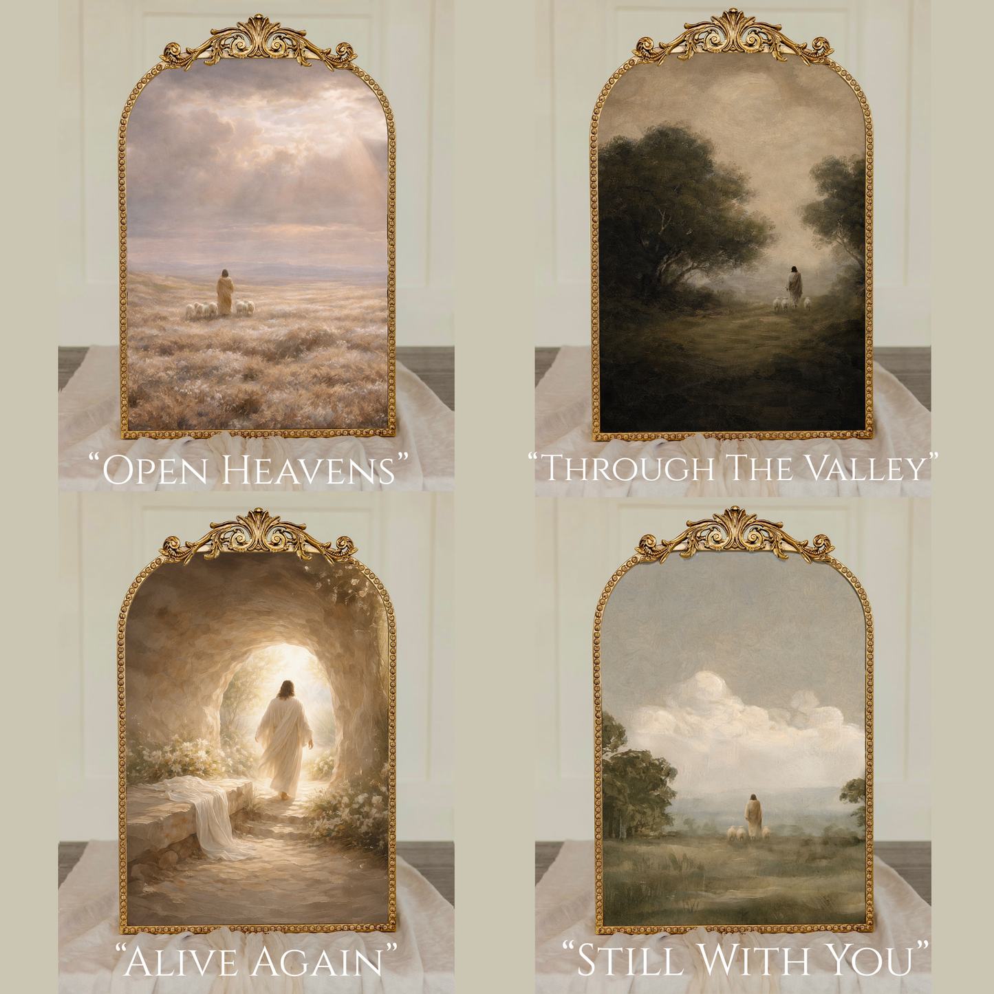 Large Vintage Gold Frame - 20x27