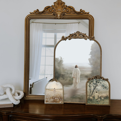 3 Frame Bundle | Large Vintage Frame, Medium Vintage Frame, & Vintage Ribbon Frame