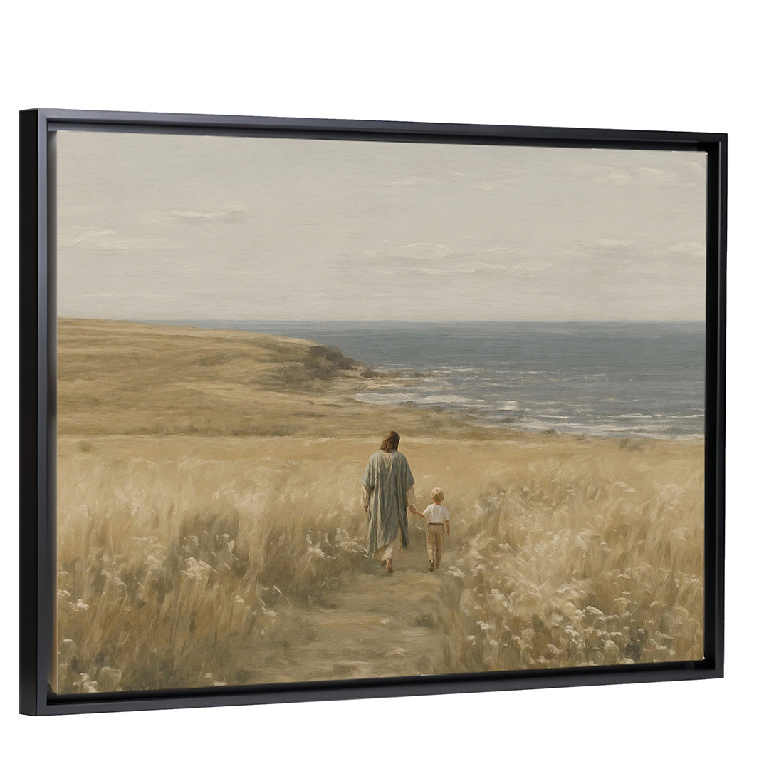With Me Always - Blonde Boy - Canvas