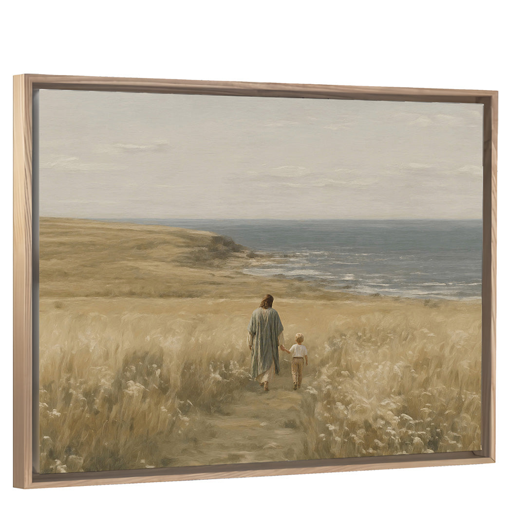 With Me Always - Blonde Boy - Canvas