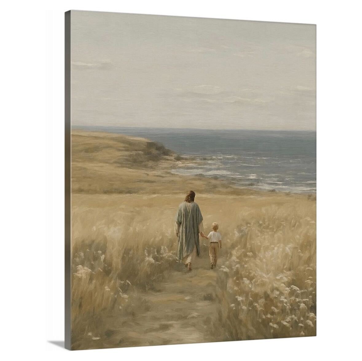 With Me Always - Blonde Boy - Canvas