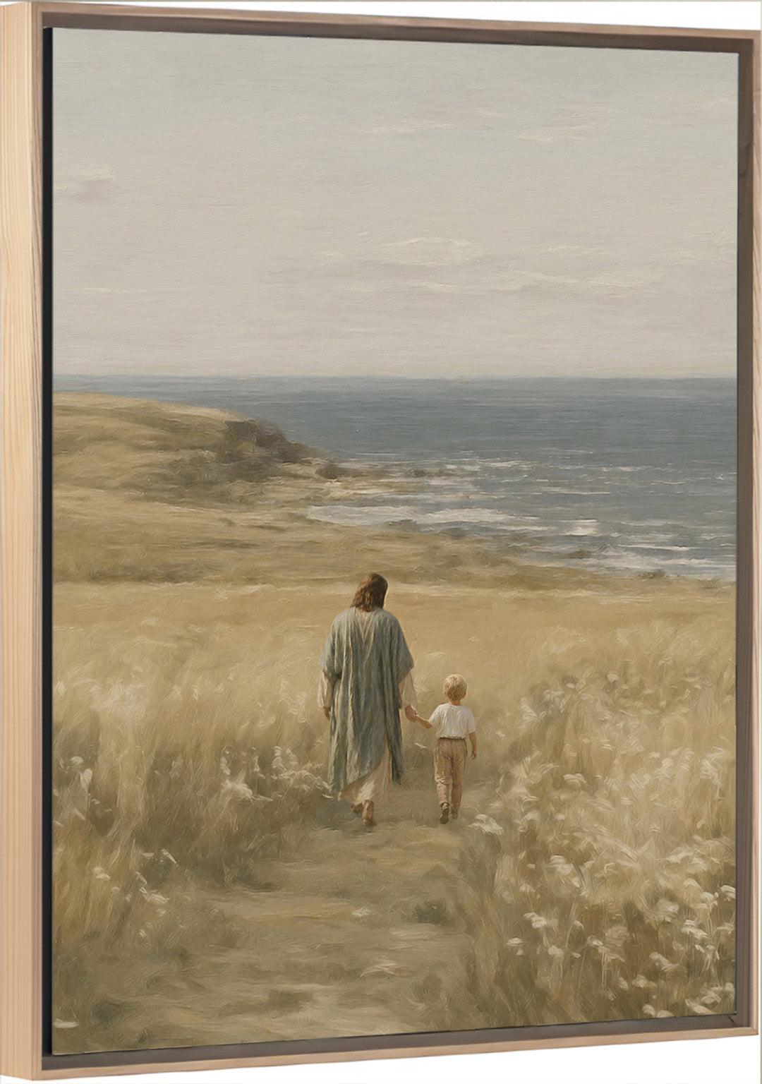 With Me Always - Blonde Boy - Canvas