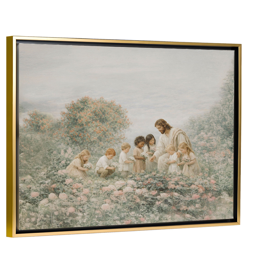 You Are Mine - Gold Framed Canvas