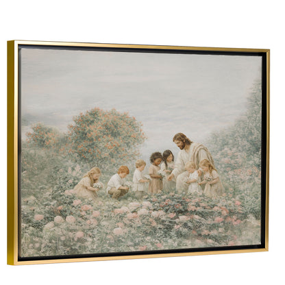 You Are Mine - Gold Framed Canvas