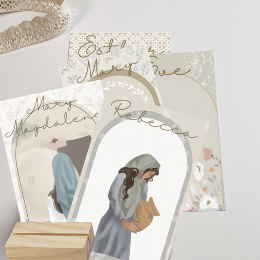Mothers Day Card Set & Wood Block